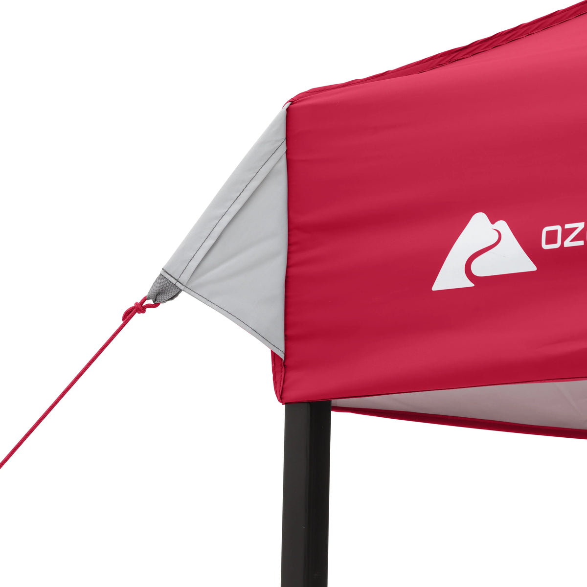 Ozark Trail 10x10 Instant Pop Up Canopy Tent with Simple Push Setup �?Straight Leg Pop-Up Tent for Tailgating, Camping & Events, White