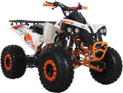X-Pro Brand New 125cc Gas ATV, Automatic Transmission w/Reverse Electric Start Big 19"/18" Tires