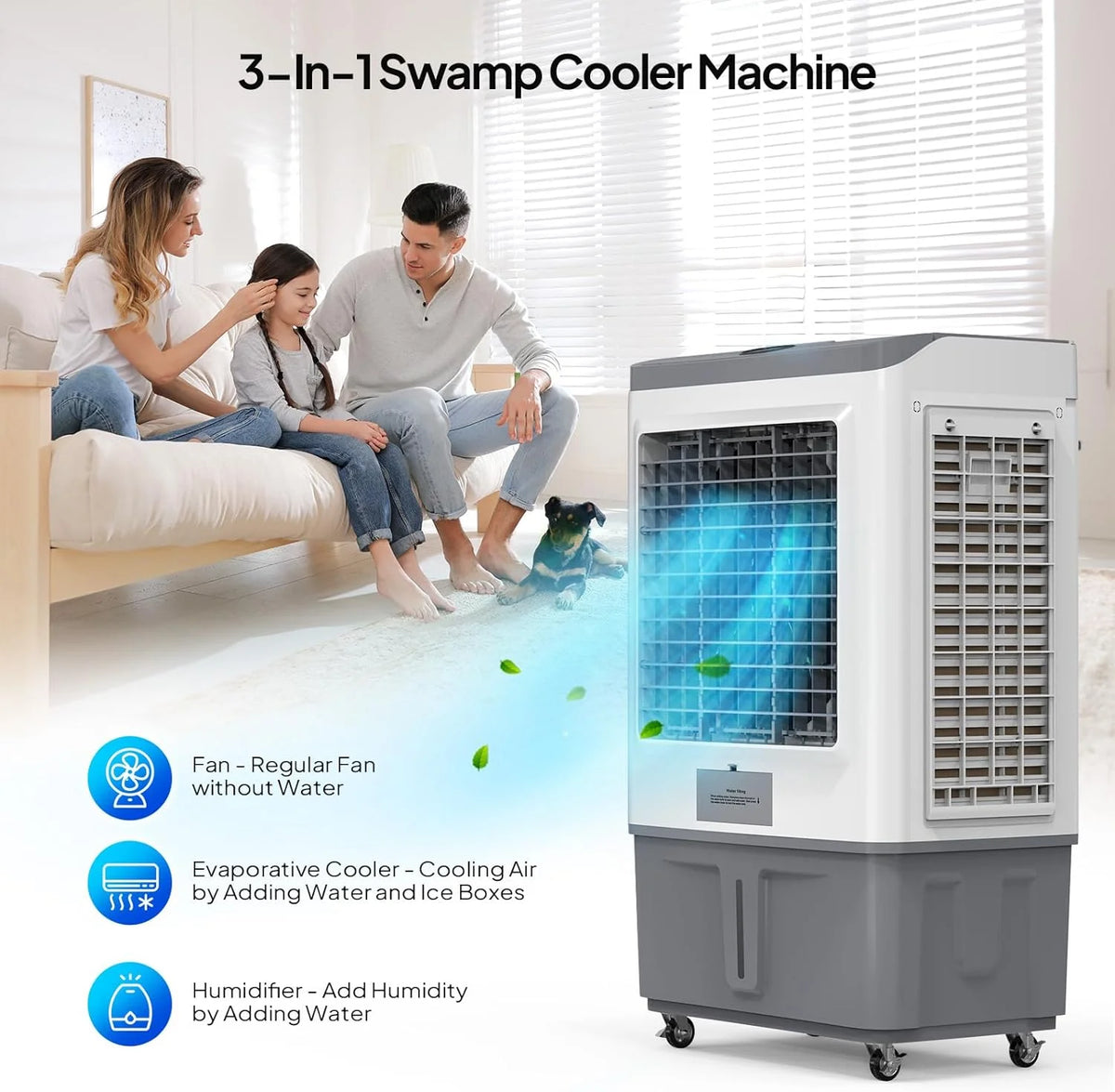 ROVSUN Portable Air Conditioners, White