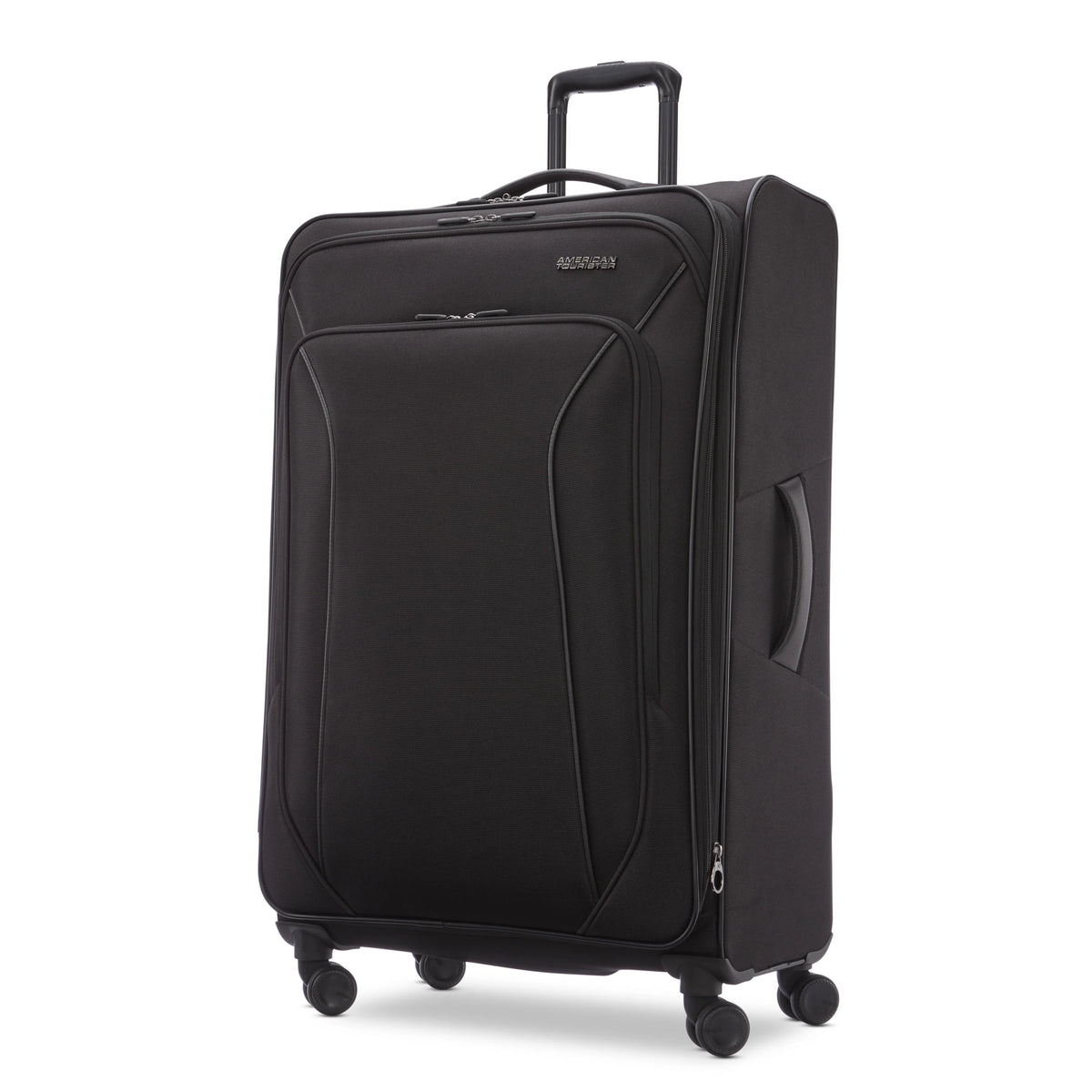 American Tourister X-Lite 3-Piece Luggage Set with Spinner Wheels - Light Grey