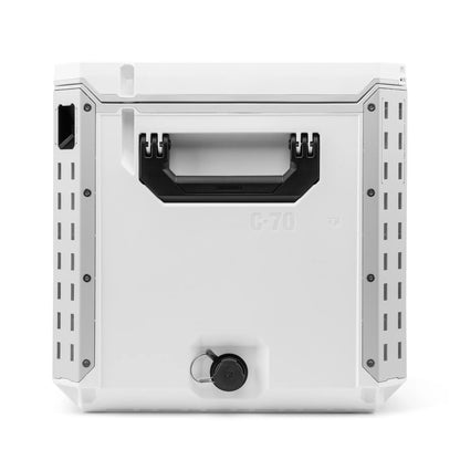 ToughBuilt StackTech Compact Cooler, Stackable 16 Quart Hard Shell Ice Chest, White