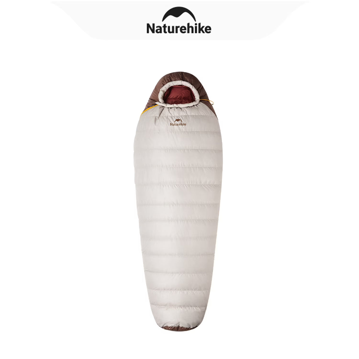 Naturehike, Mummy Sleeping Bag, Pro Outdoor Down Sleeping Bag for Cold Weather,  Water Repellent Sleeping bag with Compression Sack, High Fluffy Duck Down Filling,  For Hiking/Travel/Expedition