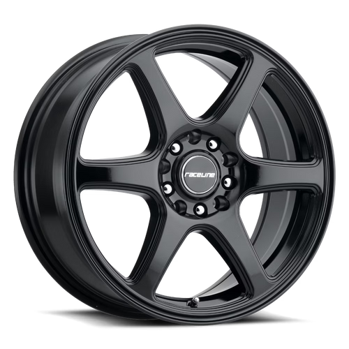 Raceline 146B-MATRIX 16" Cast Aluminum Wheel, MATRIX GLOSS BLACK 16X7 5X112/5X120 +40mm