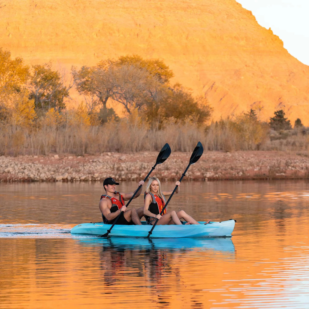 Lifetime Envoy 10.5 Ft. Sit-on-Top Tandem Kayak, Sky Fusion (91192)
