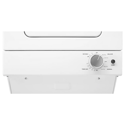 Whirlpool WET4024HW 24 inch White Electric Washer/Dryer Stacked Laundry Center