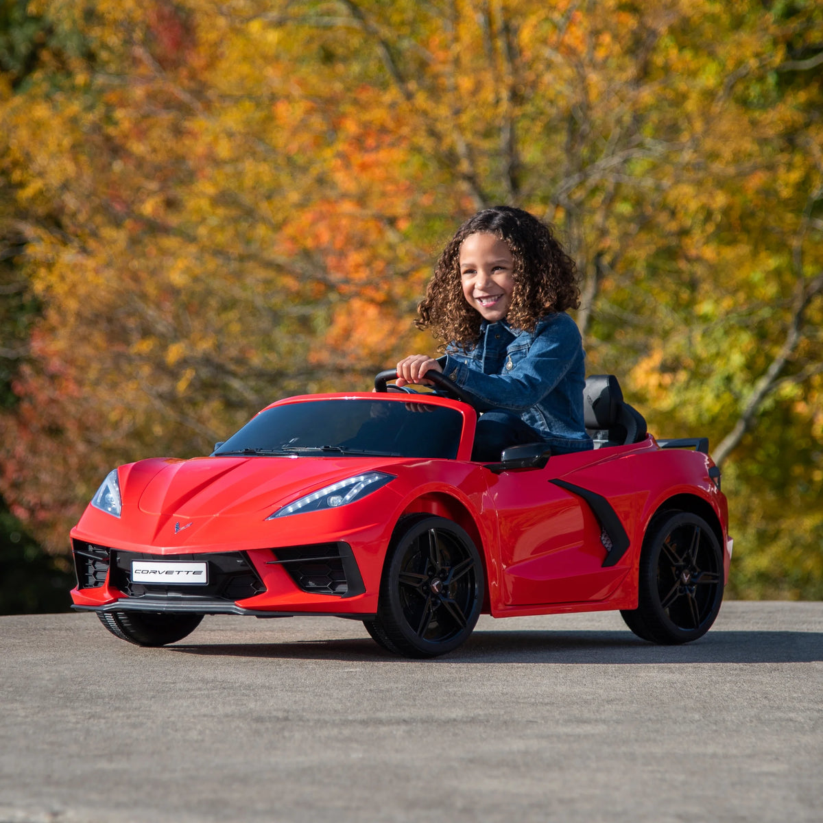 12V Huffy Corvette Stingray, Battery Powered Ride-On Car, Children Ages 3+, Sounds