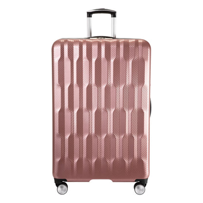 Ricardo Beverly Hills Anchor Bay Hardside 29" Expandable Checked Spinner Luggage, Charcoal