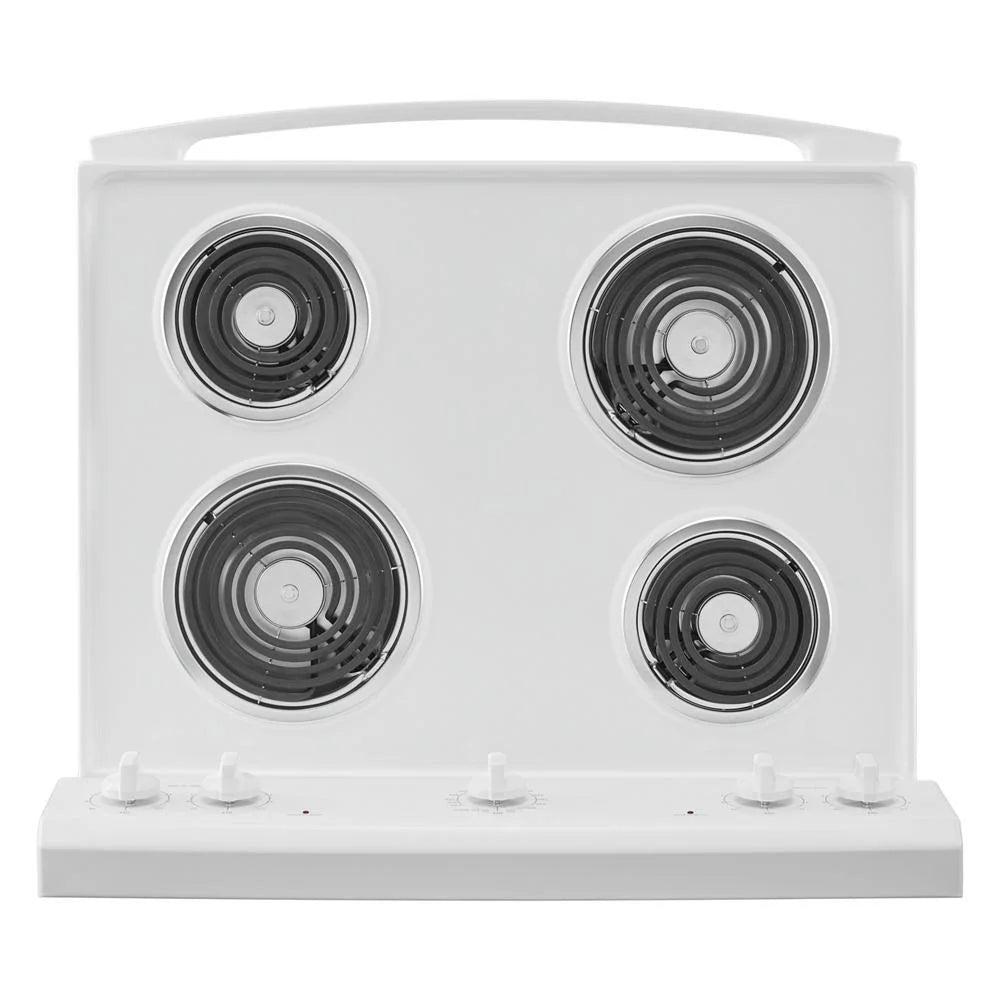 AMANA ACR4203MNW 30" freestanding coil electric range