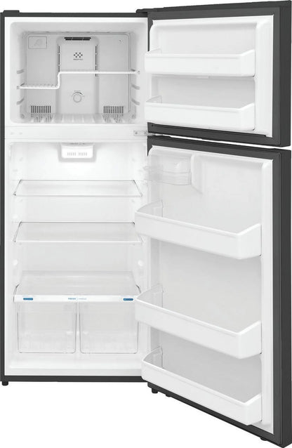 Frigidaire 17.6 Cu. Ft. Top-Freezer Refrigerator, Brushed Steel