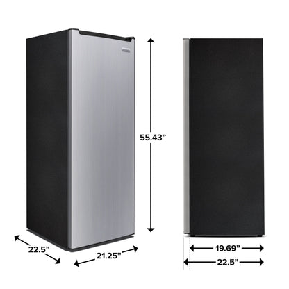 Frigidaire 7 Cu. ft. Upright Convertible Refrigerator/Freezer, VCM Finish