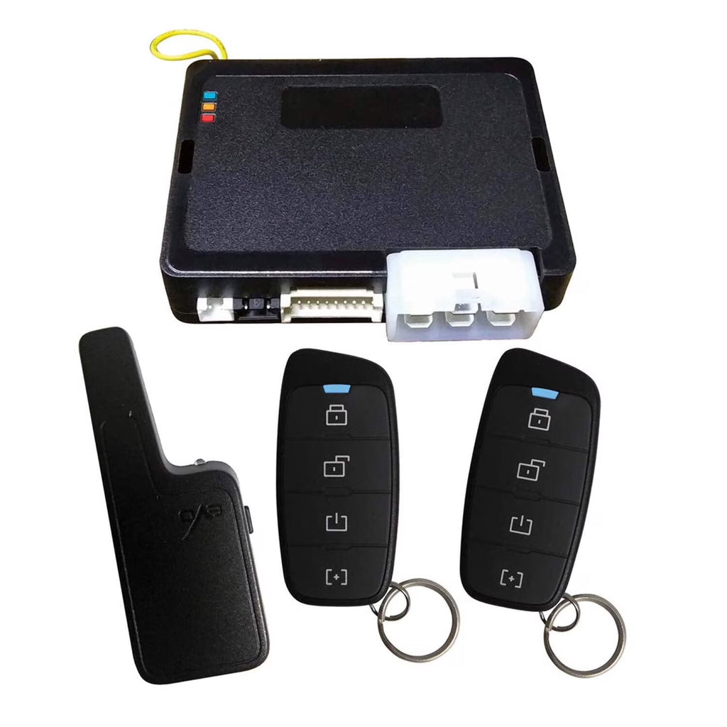 Fortin EVOONE441 Remote Starter for High Current or Low Current Ignition Vehicles & 1-Way 4-Button Remote