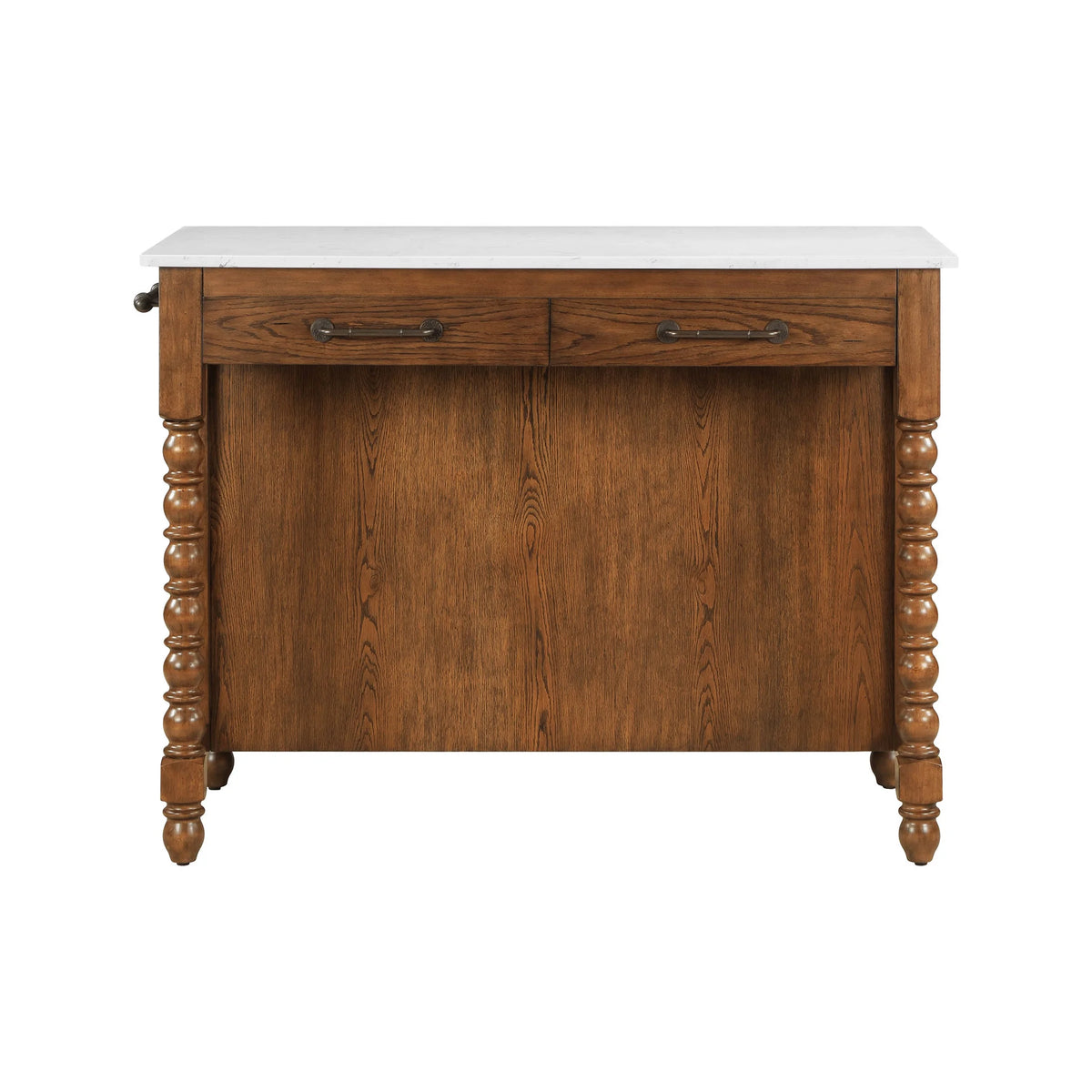 Pioneer Woman Harper Kitchen Island with Drawers, Homestead Brown