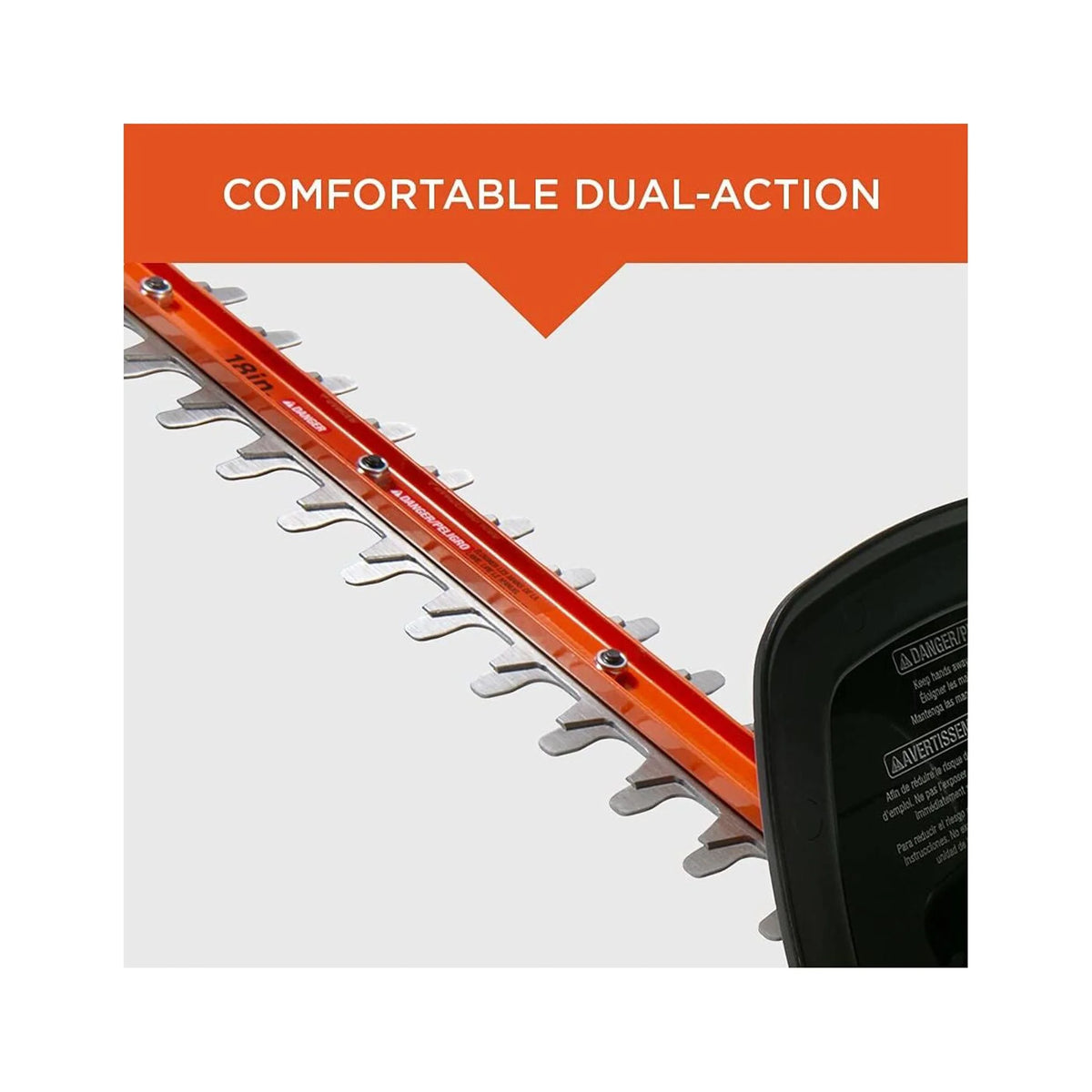 BLACK+DECKER 22" 40V MAX* Hedge Trimmer, (LHT2240C)