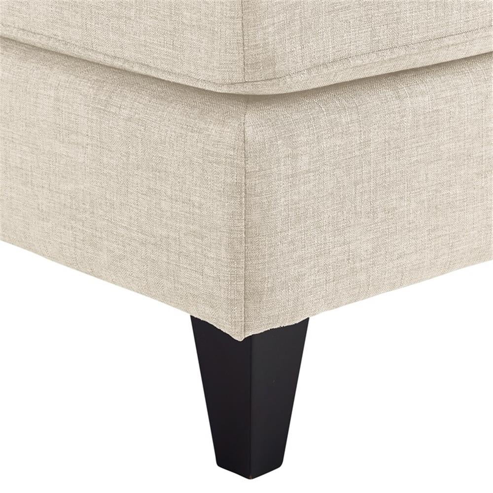 Serta Harmon Square Arm Sectional Navy Blue