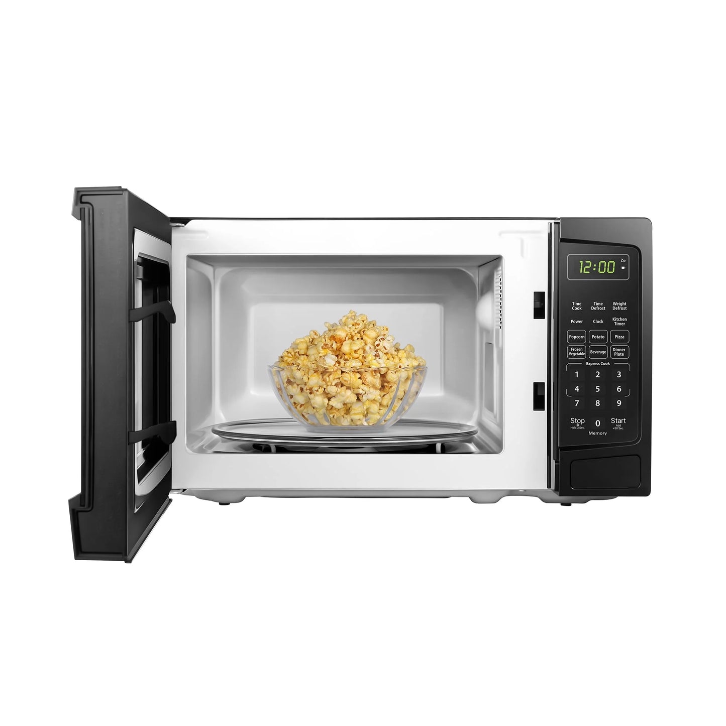 Danby 700W 0.7 Cubic Feet Convenient User-Friendly Countertop Microwave, Black