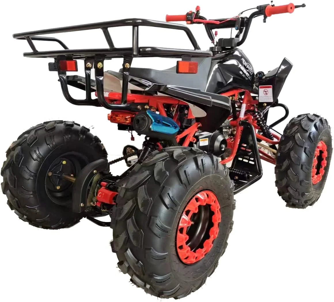 X-Pro Brand New Blast 125cc ATV with Automatic Transmission Reverse LED Headlights Big 19"/18" Tires