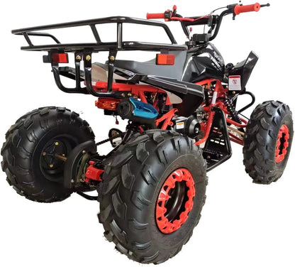 X-Pro Brand New Blast 125cc ATV with Automatic Transmission Reverse LED Headlights Big 19"/18" Tires