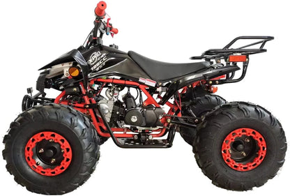 X-Pro Brand New Blast 125cc ATV with Automatic Transmission Reverse LED Headlights Big 19"/18" Tires