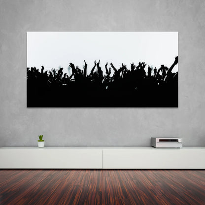 Empire Art Direct Blue Splash Frameless Free Floating Tempered Glass Panel Graphic Wall Art, 72" x 36", Ready to Hang