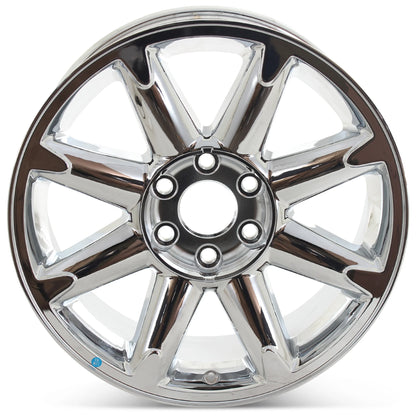New 20" Wheel for GMC Sierra Denali Yukon XL 2007 2008 2009 2010 2011 2012 2013 2014 Rim Chrome 5304