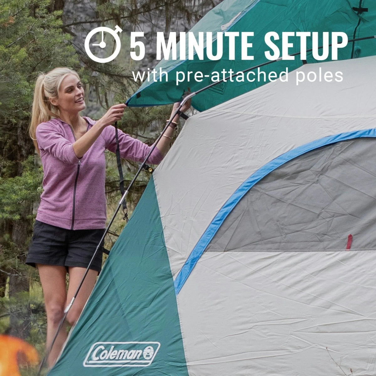 Coleman 8-Person Skydome™ Camping Tent