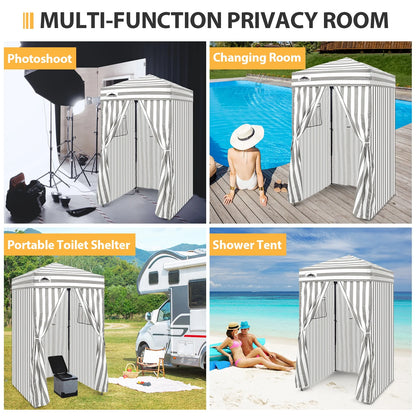 EAGLE PEAK Flex Ultra Compact 4 ft x 4 ft Pop-up Changing Room Canopy, Portable Privacy Cabana