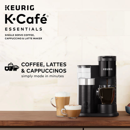 Keurig K-Caf�� Essentials Single Serve K-Cup Pod Coffee Maker, Black
