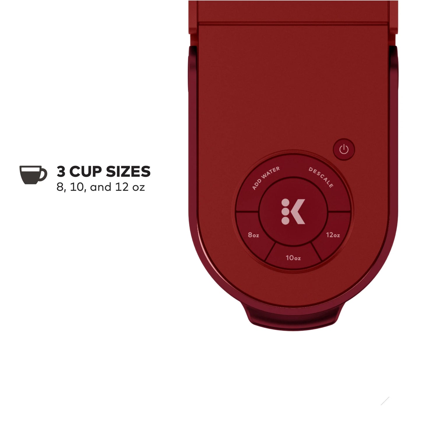 Keurig K-Slim Black Single-Serve K-Cup Pod Coffee Maker