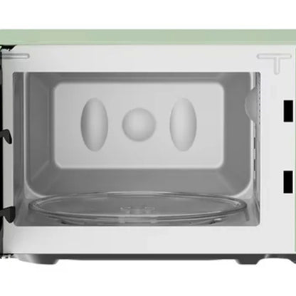 Magic Chef 0.7 Cubic Feet 700W Classic Retro Countertop Microwave, Green