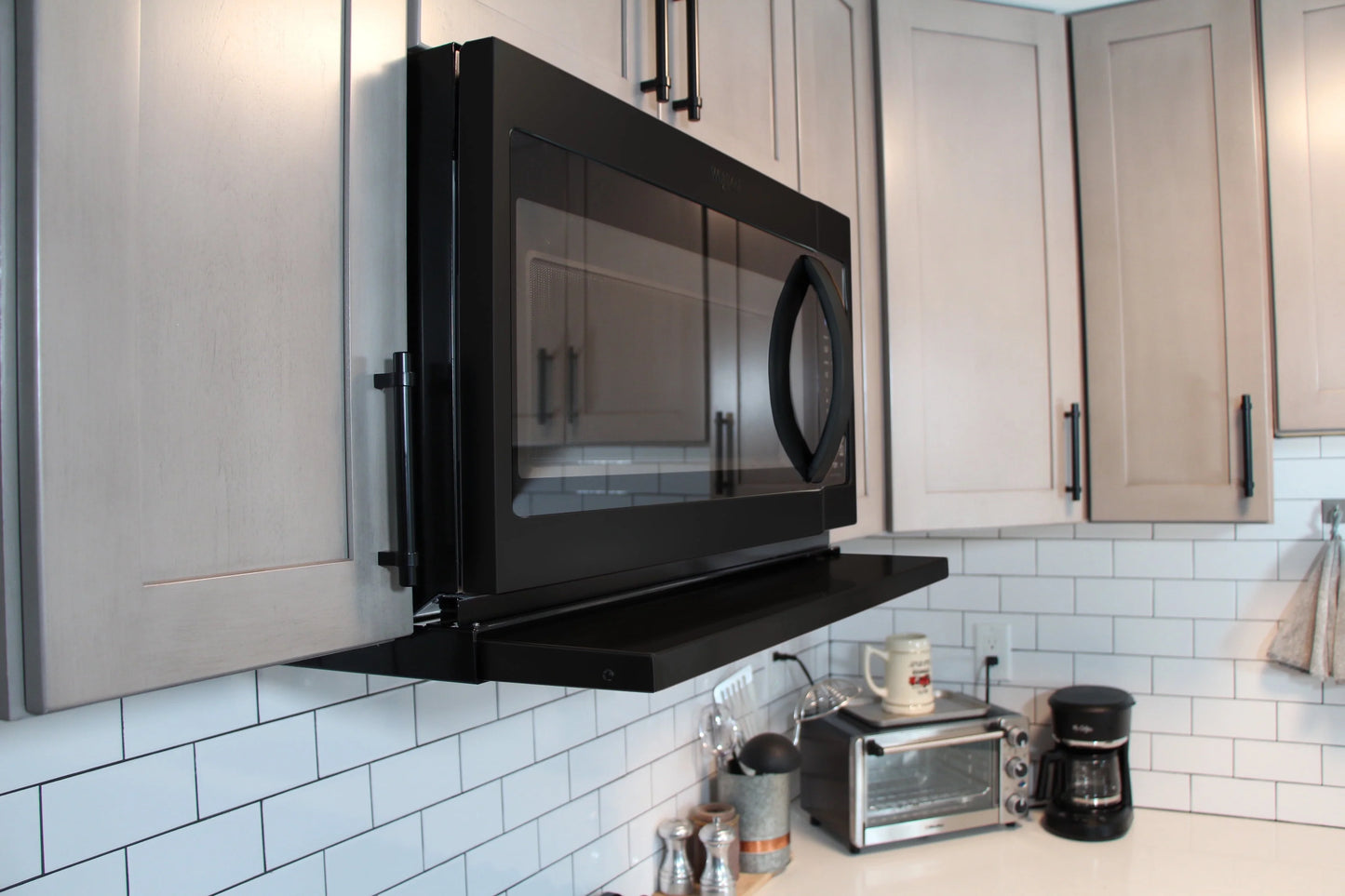 MICROVISOR Retractable Extension Hood Stainless Steel