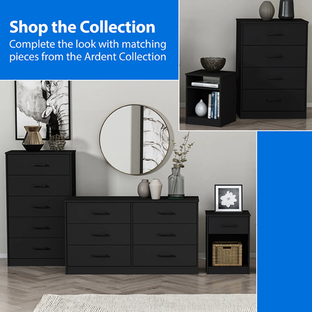 Mainstays Ardent 6 Drawer Dresser, White