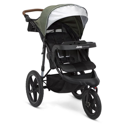 Jeep TurboGlyde Jogging Stroller by Delta Children, Black