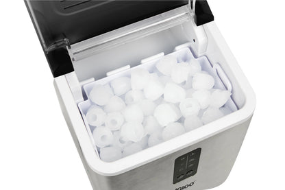 Igloo Automatic Ice Machine Self Cleaning Countertop Ice Maker for Water Bottle & Drinks, Aqua