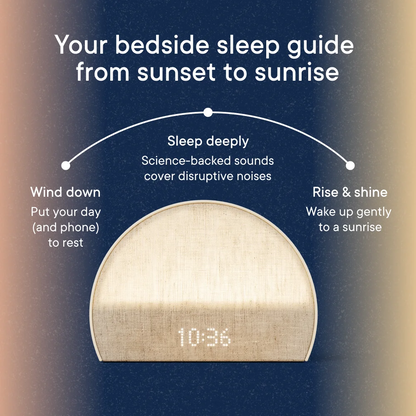 Hatch Restore 2 Sunrise Alarm Clock, Sound Machine, Smart Light (Putty) �?Your Bedside Sleep Guide, White Noise, Custom Sleep Routines, Dimmable Clock, Deep Sleep, Gentle Alarm, Wake Up Rested