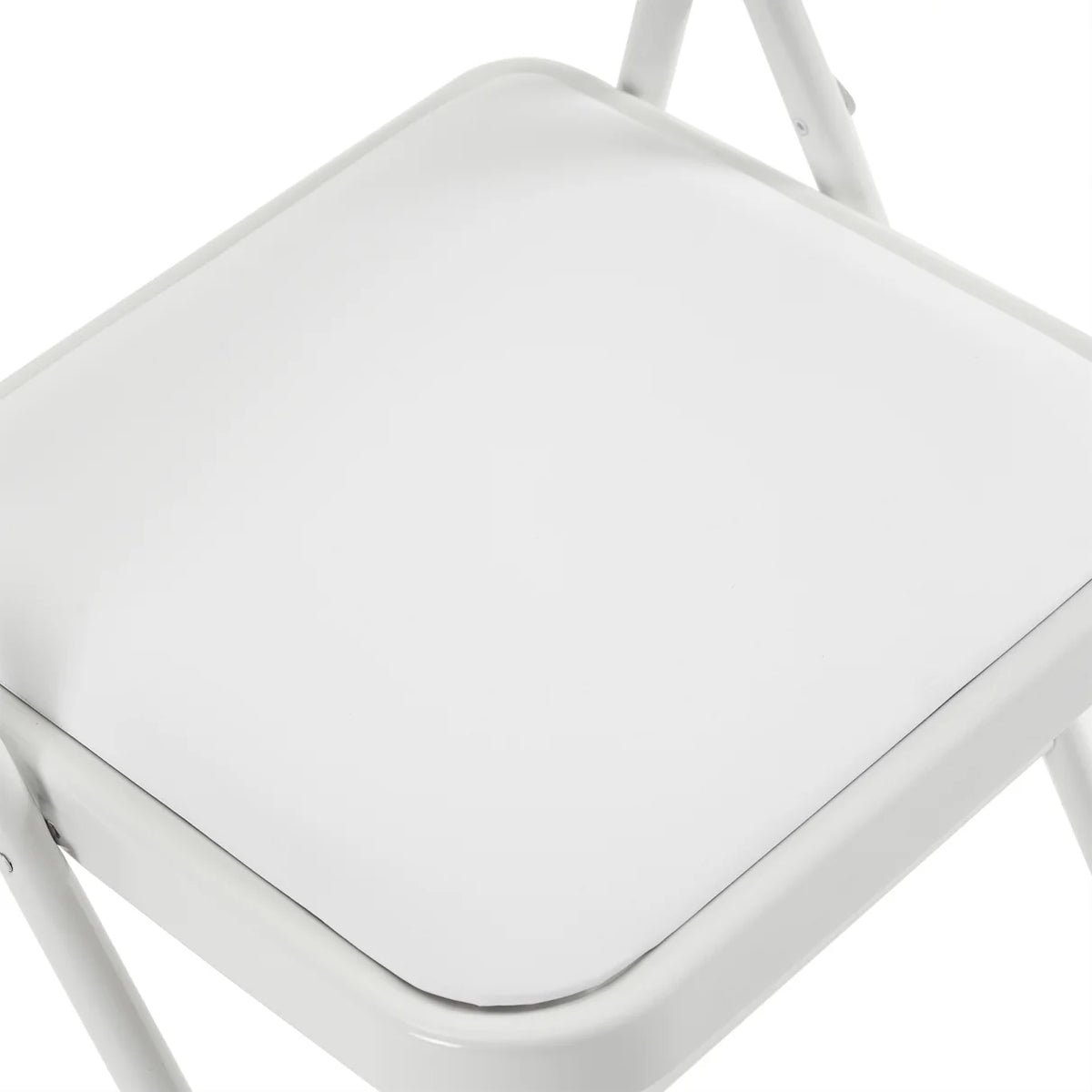 4 Pack Folding Chairs, Cushioned Padded Seat, Wedding Chairs with Metal Frame for Home, Office, Party Use, Light  Brown