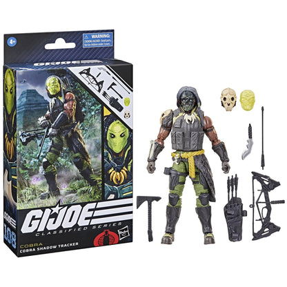 G.I. Joe Classified Series Cobra Shadow Tracker, Collectible G.I. Joe Action Figure (6"), 108