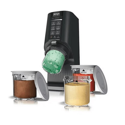 Ninja CREAMi Breeze 4 Pints Gelato Sorbet & Ice Cream Makers