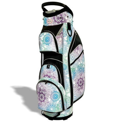 Womens Golf - Taboo Fashions 14 Way Lightweight Ladies Cart Bag (Posh Pink)
