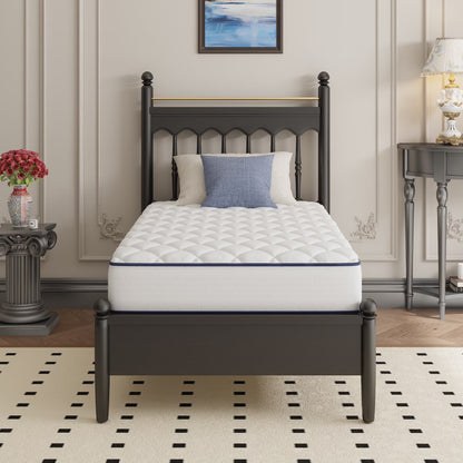 Avenco Pearl 6" Twin Size Medium Adult Supportive Innerspring Mattress