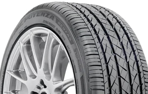 1 Bridgestone POTENZA RE97AS RFT 225/55R17 95V Run Flat All Season 55K Mileage BR000236 / 225/55/17 / 2255517