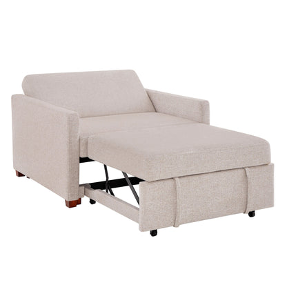 Better Homes & Gardens Nolan Pull Out Sleeper Accent Chair, Wheat