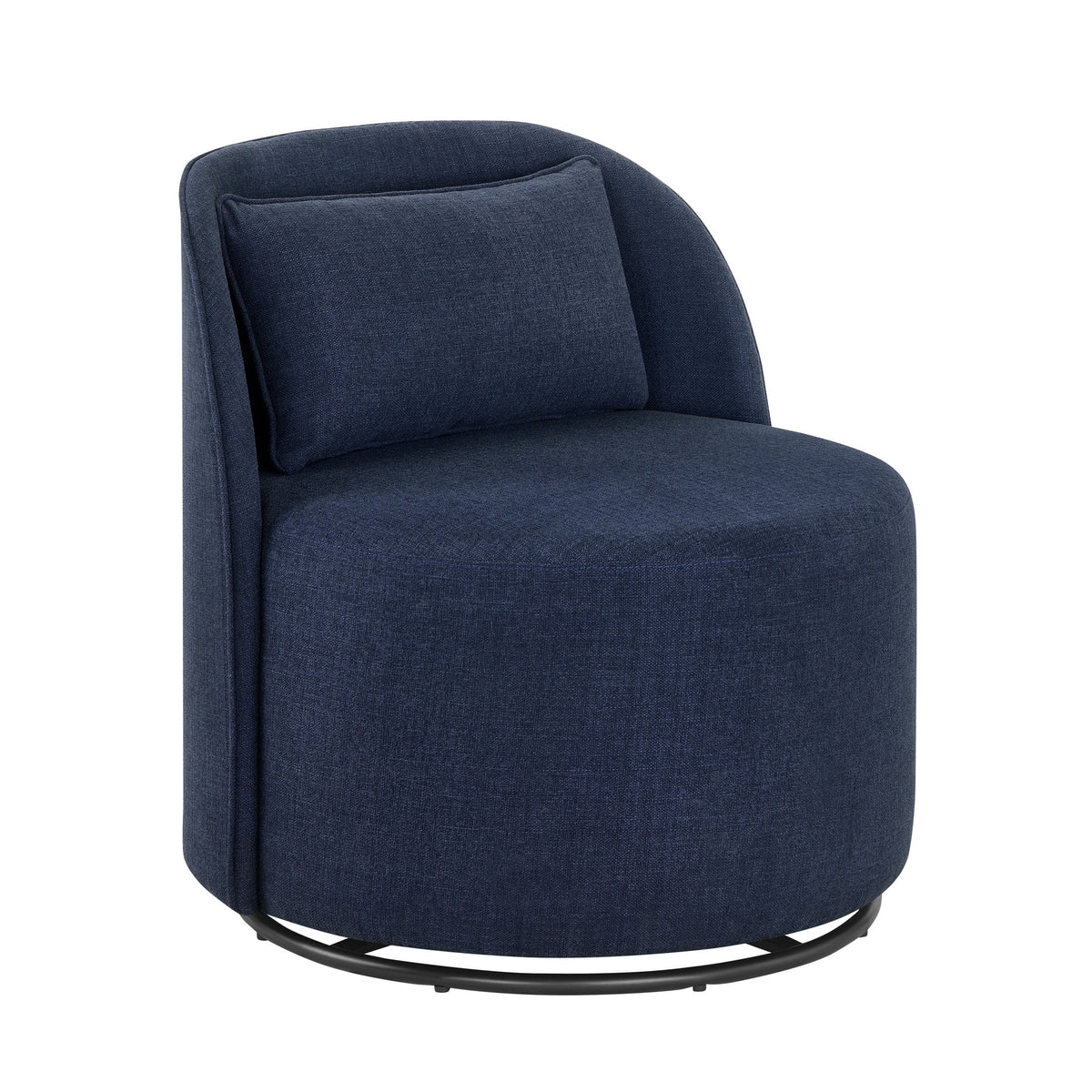 Better Homes & Gardens Juliet Modern Arch Swivel Accent Chair, Cream Boucle