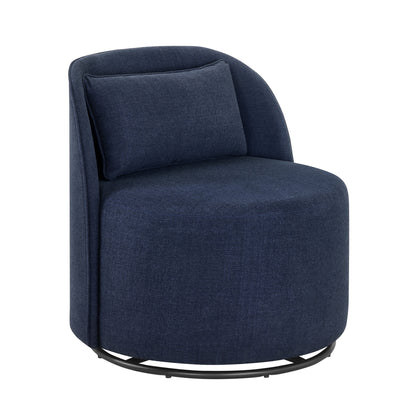 Better Homes & Gardens Juliet Modern Arch Swivel Accent Chair, Cream Boucle
