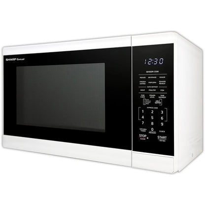 Sharp 1.4-Cu. Ft. Countertop Microwave Oven in Black