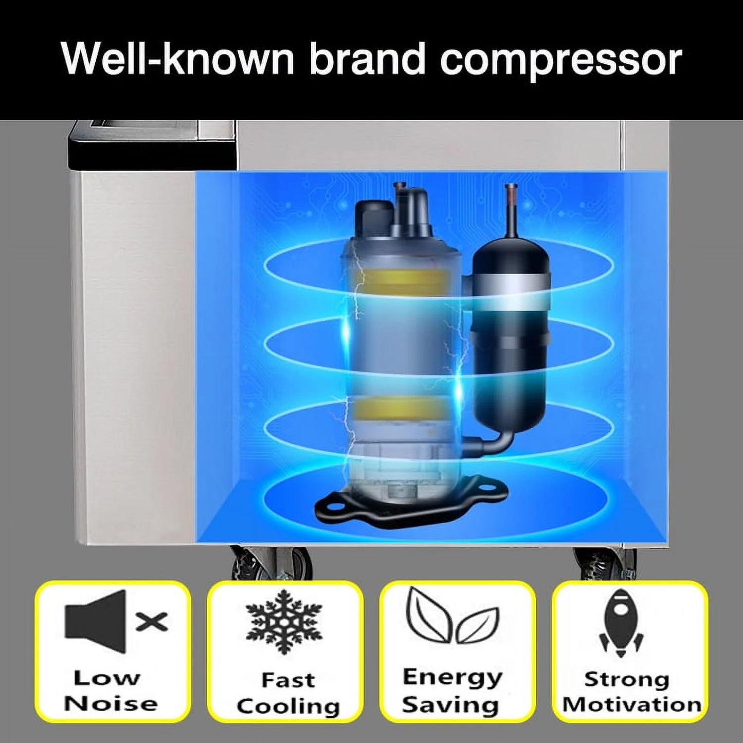 Kolice Commercial 3 Flavors Soft Serve Ice Cream Machine-Full Transparent Dispenser,Upper tanks Coolated