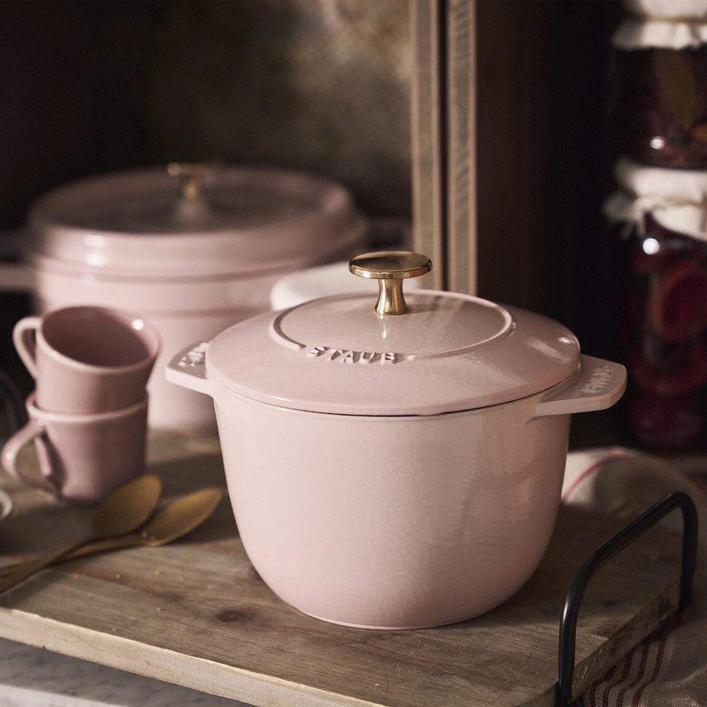 Staub Cast Iron 1.5-qt Petite French Oven - Grenadine