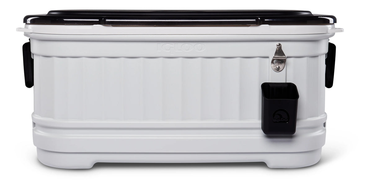 Igloo 125 qt. Party Bar Wheeled Ice Chest, White and Black