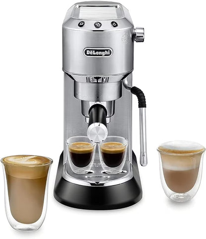 De'Longhi Dedica Arte 15-Bar, 2-Cup Metal Espresso Machine