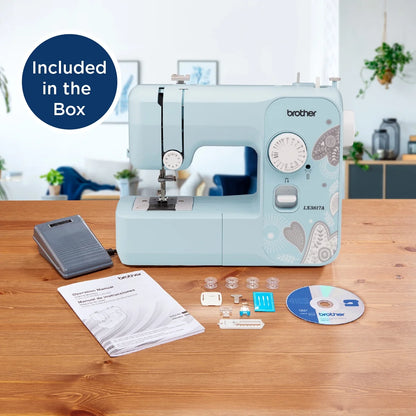 Brother LX3817- Beginner Sewing Machine, 17 Stiches