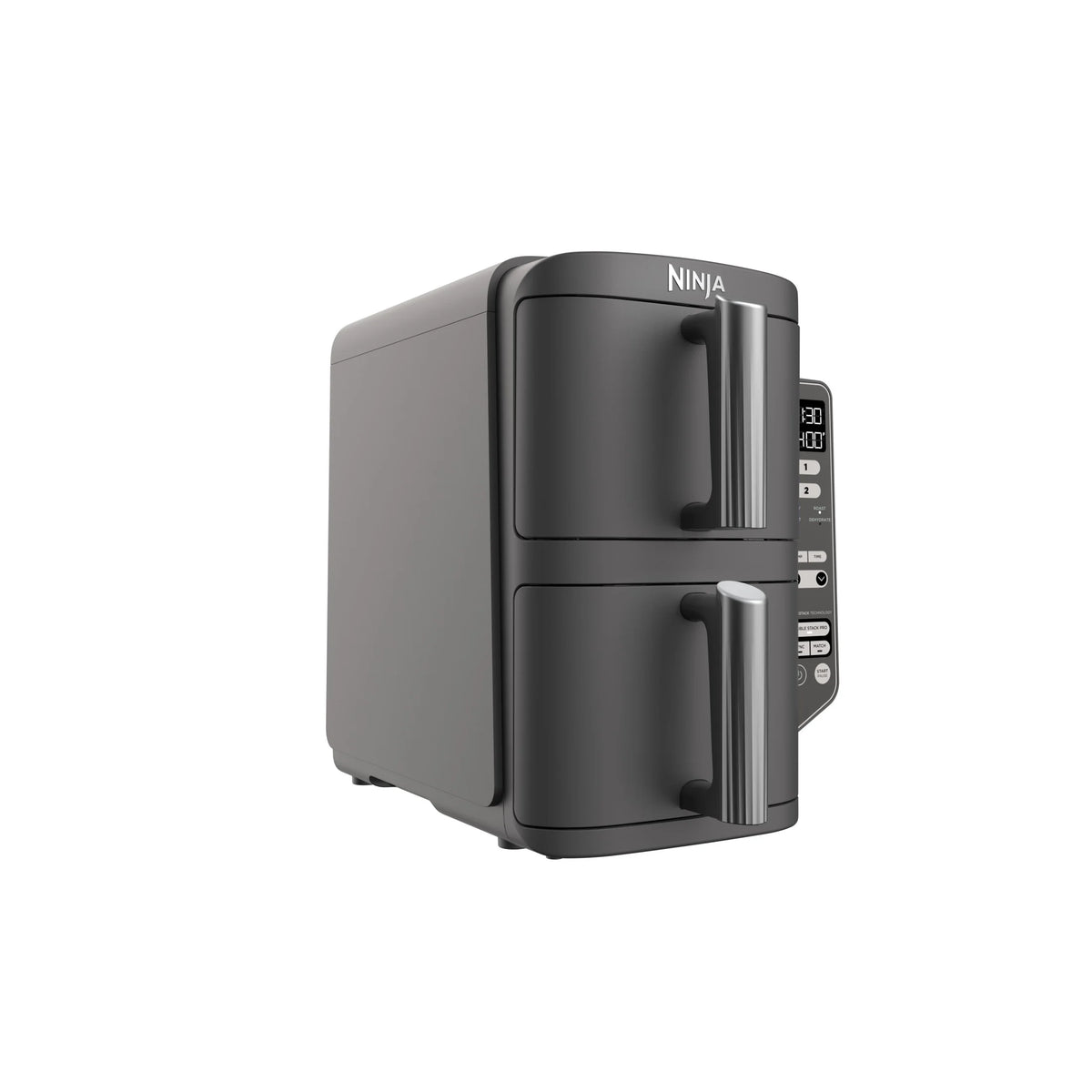 Ninja DoubleStack XL 2-Basket Air Fryer, DoubleStack Technology Cooks 4 Foods at Once, Space Saving Design, 10 QT, 4-in-1, Smart Finish & Match Cook, SL400